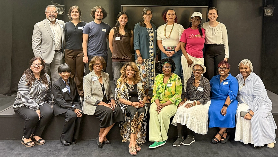 INSPIRE community members gathered together